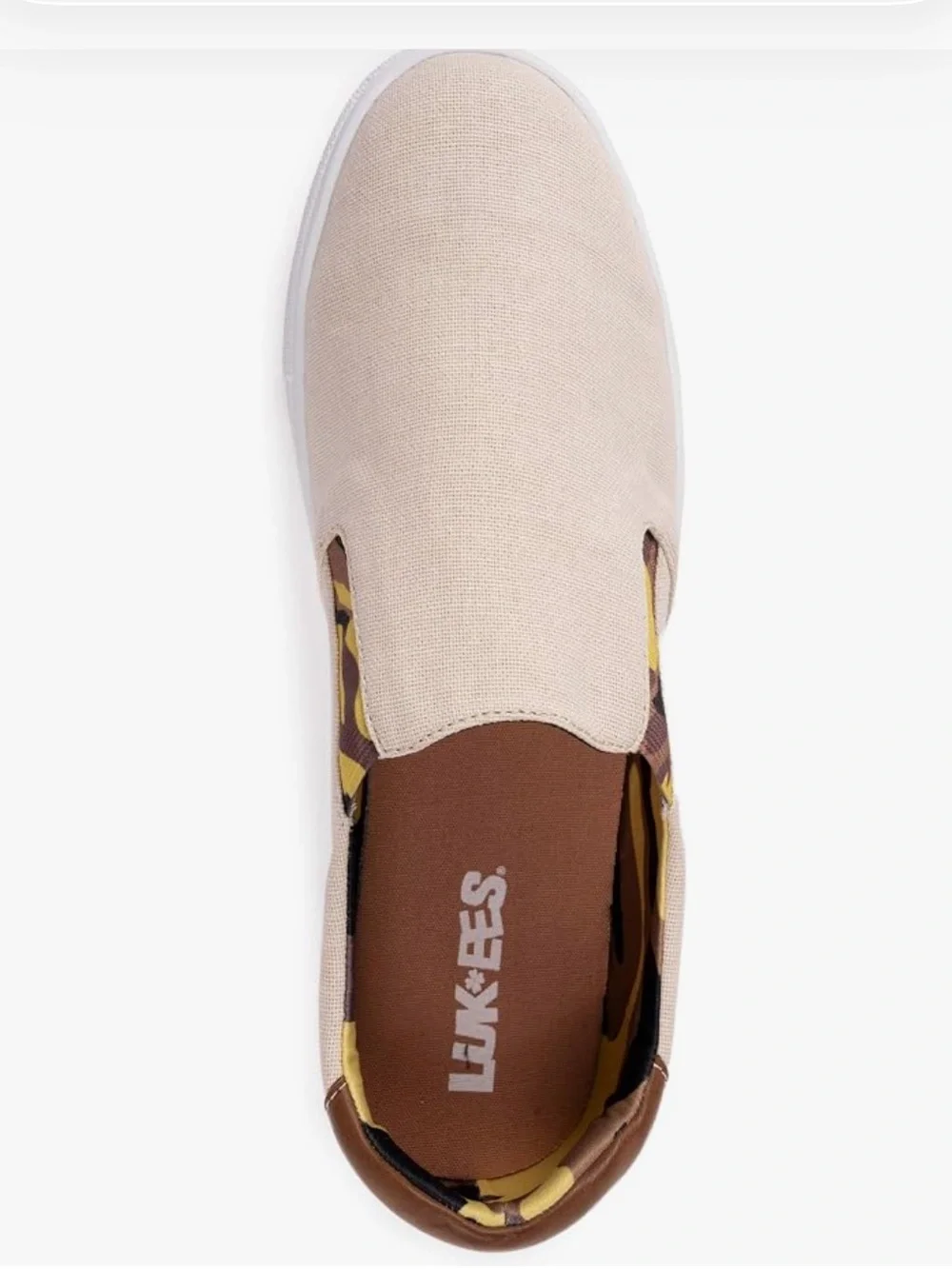 MUK LUKS Mens Cruise Tour Sneaker - Natural
